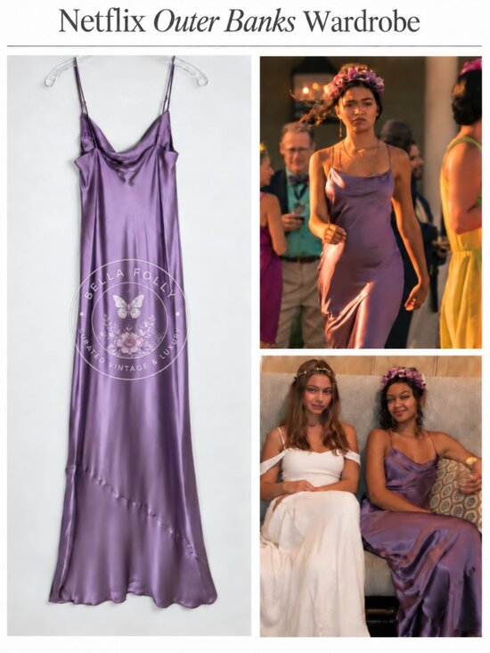 Nili Lotan Dresses & Skirts - Nili Lotan Juella Silk Dress S NWT Outer Banks Kiara Midsummers Netflix Wardrobe